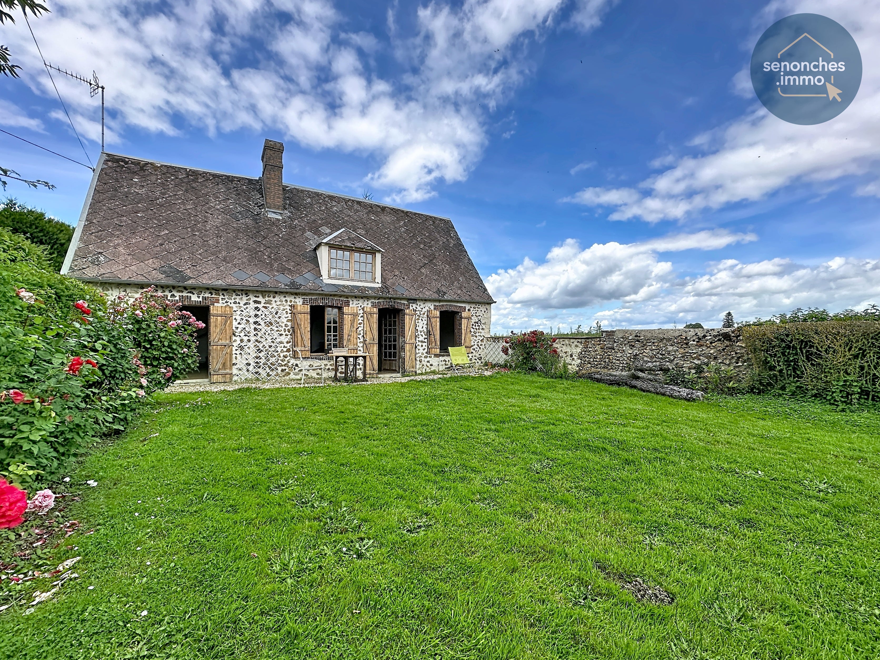 Maison percheronne à vendre 104 m² habitables avec jardin clos à Digny (28250) à Digny (28250) – photo 2